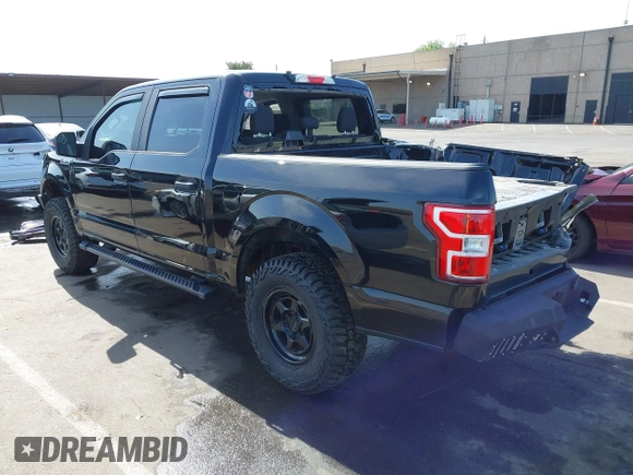 2019 Ford F-150 XL with VIN 1FTEW1EP3KFC71554, listed as a IAAI auction lot 42275266 with 57,065 mi miles and . Bid and sale history available at DreamBid. Image 3.