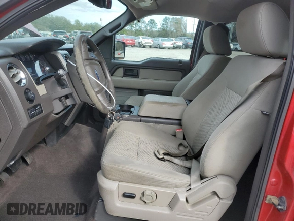 2009 Ford F-150 XL with VIN 1FTRW12899FA99085, listed as a Copart auction lot 45974495 with 62,758 mi miles and Salvage Title. Bid and sale history available at carsss.com. Image 7.