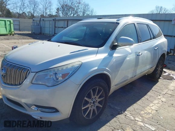 2014 Buick Enclave Leather with VIN 5GAKRBKD5EJ229125, listed as a IAAI auction lot 41184337 with 198,467 mi miles and . Bid and sale history available at DreamBid. Image 17.