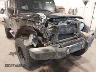 2017 Jeep Wrangler Unlimited Sport with VIN 1C4BJWDGXHL698014, listed as a IAAI auction lot 41384325 with 121,402 mi miles. Bid and sale history available at carsss.com. Image 6.