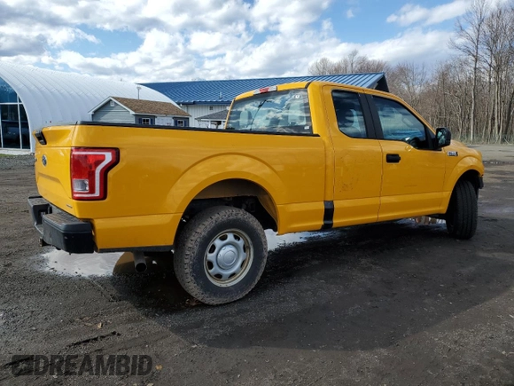 2015 Ford F-150 XLT with VIN 1FTFX1EF2FKE18694, listed as a Copart auction lot 50575245 with 108,360 mi miles and Salvage Title. Bid and sale history available at DreamBid. Image 3.