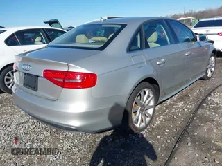 2014 Audi A4 Premium with VIN WAUAFAFL2EN001197, listed as a IAAI auction lot 41418683 with 111,691 mi miles. Bid and sale history available at carsss.com. Image 4.