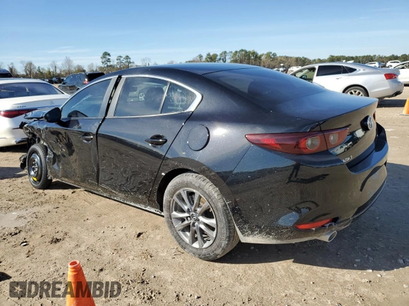 2024 Mazda 3 S with VIN 3MZBPAAM3RM423321, listed as a Copart auction lot 88738705 with 6,889 mi miles and Salvage Title. Bid and sale history available at DreamBid. Image 2.