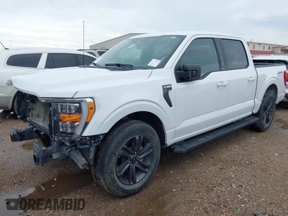 2023 Ford F-150 XL with VIN 1FTEW1C5XPFC56753, listed as a IAAI auction lot 42474925 with 37,614 mi miles and . Bid and sale history available at DreamBid. Image 18.