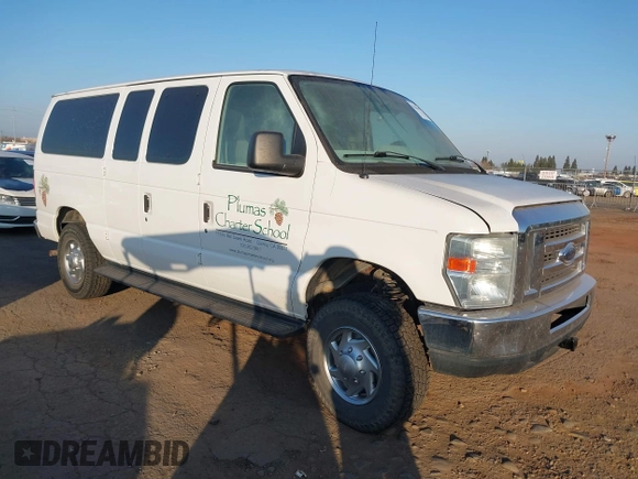 2013 Ford Econoline Passenger XL z VIN 1FMNE1BW1DDA34392, wystawiony jako IAAI lot #41420532 z przebiegiem 65 743 mil mil oraz . Historia ofert i sprzedaży dostępna na DreamBid. Obrazek 1.