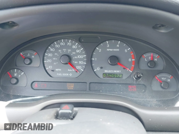 2002 Ford Mustang Standard with VIN 1FAFP40472F130413, listed as a IAAI auction lot 42432715 with 74,092 mi miles and . Bid and sale history available at DreamBid. Image 7.