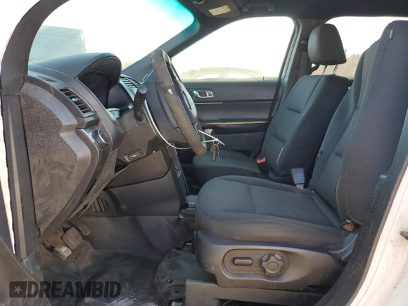 2016 Ford Utility Police Interceptor with VIN 1FM5K8AR9GGB81463, listed as a Copart auction lot 76627934 with 76,851 mi miles and Clean Title. Bid and sale history available at carsss.com. Image 7.