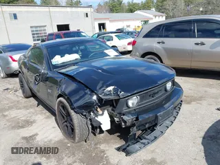 2010 Ford Mustang GT with VIN 1ZVBP8CH1A5140239, listed as a IAAI auction lot 41886862 with 65,117 mi miles. Bid and sale history available at carsss.com. Image 6.