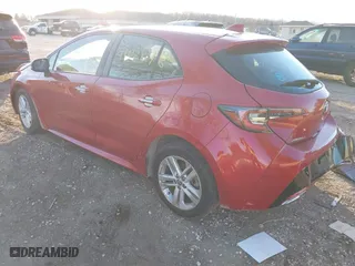 2021 Toyota Corolla Hatchback SE with VIN JTND4MBE2M3119139, listed as a IAAI auction lot 41028076 with 33,324 mi miles. Bid and sale history available at carsss.com. Image 3.