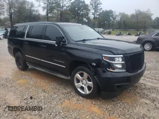 2015 Chevrolet Suburban LT with VIN 1GNSCJKC4FR295886, listed as a Copart auction lot 50192425 with 0 mi miles and Salvage Title. Bid and sale history available at carsss.com. Image 4.