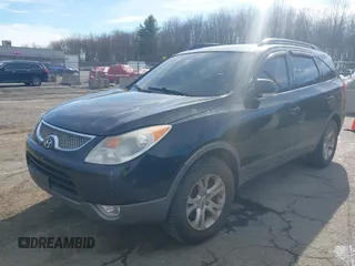 2011 Hyundai Veracruz GLS with VIN KM8NUDCCXBU176942, listed as a IAAI auction lot 41837043 with 128,446 mi miles and . Bid and sale history available at DreamBid. Image 2.