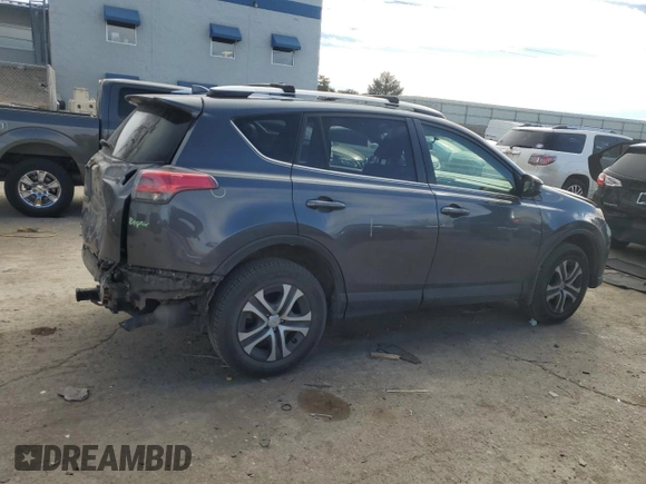 2016 Toyota RAV4 LE with VIN JTMBFREV1GD181614, listed as a Copart auction lot 89213125 with 88,823 mi miles and Salvage Title. Bid and sale history available at DreamBid. Image 3.