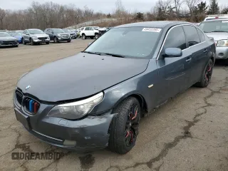 2008 BMW 5 Series 528xi with VIN WBANV13548CZ51717, listed as a Copart auction lot 49455395 with Not Provided miles and Salvage Title. Bid and sale history available at carsss.com. Image 1.