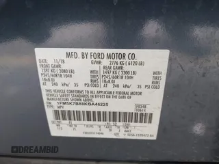 2019 Ford Explorer z VIN 1FM5K7B88KGA46225, wystawiony jako IAAI lot #41373895 z przebiegiem 24 503 mil mil oraz . Historia ofert i sprzedaży dostępna na DreamBid. Obrazek 9.