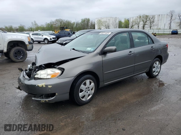 2006 Toyota Corolla CE with VIN 2T1BR32E06C635243, listed as a Copart auction lot 55231625 with 102,081 mi miles and Salvage Title. Bid and sale history available at DreamBid. Image 1.
