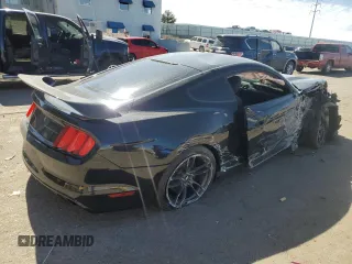 2017 Ford Mustang GT with VIN 1FA6P8CF0H5250508, listed as a Copart auction lot 53699755 with 80,288 mi miles and Salvage title. Bid and sale history available at DreamBid. Image 3.