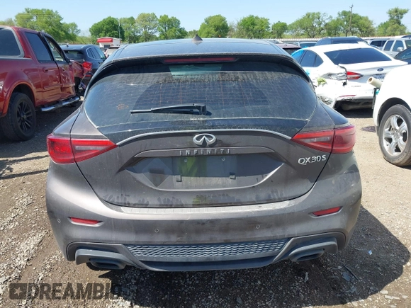 2017 Infiniti QX30 Sport with VIN SJKCH5CP3HA023156, listed as a IAAI auction lot 41870773 with 51,063 mi miles. Bid and sale history available at carsss.com. Image 17.