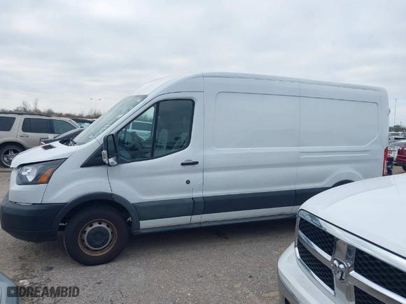 2017 Ford Transit Van with VIN 1FTYE2CMXHKA21372, listed as a IAAI auction lot 41612153 with NaN miles. Bid and sale history available at carsss.com. Image 14.