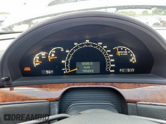 2006 Mercedes-Benz S с VIN WDBNG79J46A467283, выставлен на аукционе Copart как лот 64201885 с пробегом 195 843 миль миль и Чистый • Clean title. История ставок и продаж доступна на DreamBid. Изображение 9.