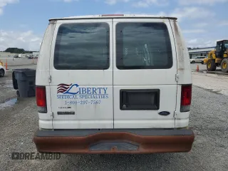 2010 Ford Econoline Cargo Commercial with VIN 1FTNE1EW2ADA23672, listed as a Copart auction lot 52943735 with 364,186 mi miles and Clean Title. Bid and sale history available at DreamBid. Image 6.
