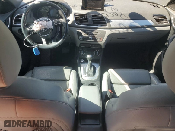 2018 Audi Q3 Premium with VIN WA1BCCFS3JR008904, listed as a Copart auction lot 56751425 with 75,943 mi miles and Salvage title. Bid and sale history available at DreamBid. Image 8.