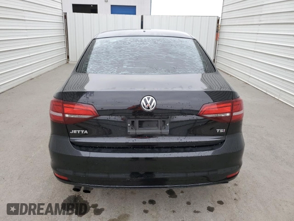 2017 Volkswagen Jetta S with VIN 3VW2B7AJ9HM343527, listed as a Copart auction lot 61421405 with 80,270 mi miles and Clean title. Bid and sale history available at DreamBid. Image 6.