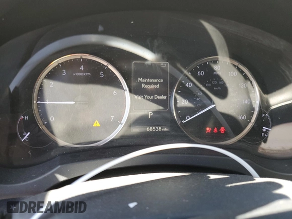 2018 Lexus IS 300 with VIN JTHBA1D28J5073711, listed as a Copart auction lot 62951895 with 68,538 mi miles and Salvage title. Bid and sale history available at DreamBid. Image 9.