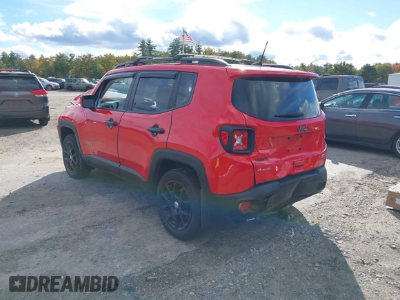 2021 Jeep Renegade Latitude with VIN ZACNJDBB8MPM76728, listed as a IAAI auction lot 40611424 with 49,781 mi miles and . Bid and sale history available at DreamBid. Image 3.