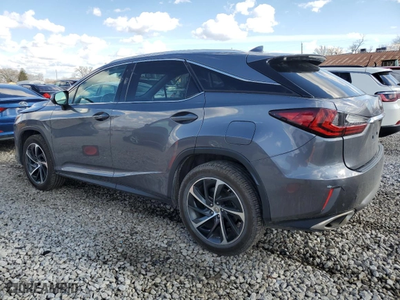 2016 Lexus RX 350 F Sport with VIN 2T2BZMCA6GC039472, listed as a Copart auction lot 50215505 with 121,171 mi miles and Salvage Title. Bid and sale history available at carsss.com. Image 2.