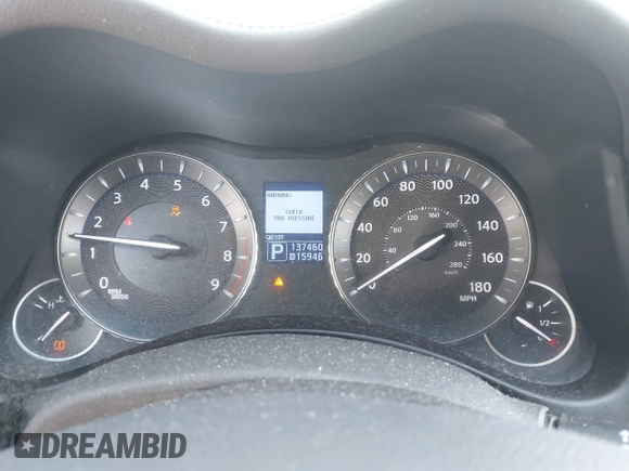 2012 Infiniti M with VIN JN1BY1AP0CM334130, listed as a IAAI auction lot 42096106 with 137,460 mi miles and . Bid and sale history available at DreamBid. Image 7.