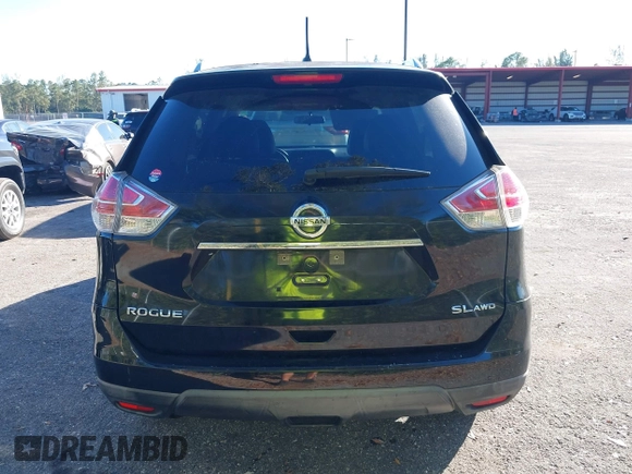 2016 Nissan Rogue SV with VIN KNMAT2MV9GP691799, listed as a IAAI auction lot 40902441 with 103,075 mi miles. Bid and sale history available at carsss.com. Image 17.
