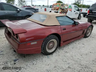 1987 Chevrolet Corvette with VIN 1G1YY3187H5104641, listed as a Copart auction lot 69618503 with 72,045 mi miles and Salvage Title. Bid and sale history available at carsss.com. Image 3.