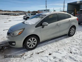 2012 Kia Rio EX z VIN KNADN4A3XC6077315, wystawiony jako Copart lot #41840005 z przebiegiem 104 908 mil mil oraz Szkoda całkowita • Salvage title. Historia ofert i sprzedaży dostępna na DreamBid. Obrazek 1.