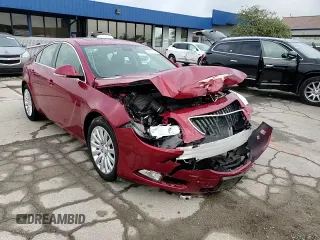 2012 Buick Regal with VIN 2G4GR5EK9C9186820, listed as a Copart auction lot 56824975 with 70,113 mi miles and Salvage title. Bid and sale history available at DreamBid. Image 13.