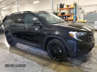 2021 GMC Terrain SLT with VIN 3GKALVEV6ML300037, listed as a Copart auction lot 59799805 with 30,798 mi miles and Salvage title. Bid and sale history available at DreamBid. Image 4.