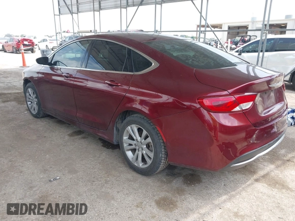 2015 Chrysler 200 Limited z VIN 1C3CCCAB5FN605797, wystawiony jako IAAI lot #42418609 z przebiegiem 93 571 mil mil oraz . Historia ofert i sprzedaży dostępna na DreamBid. Obrazek 3.