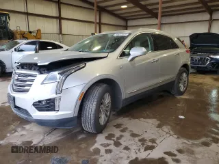 2018 Cadillac XT5 Luxury AWD with VIN 1GYKNDRS9JZ204857, listed as a Copart auction lot 50012575 with 100,794 mi miles and Salvage Title. Bid and sale history available at DreamBid. Image 1.