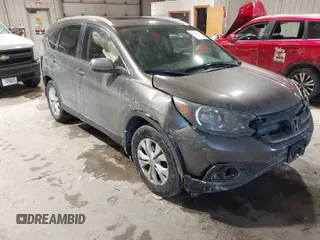 2013 Honda CR-V EX-L with VIN 5J6RM4H75DL007433, listed as a IAAI auction lot 41617472 with 138,039 mi miles. Bid and sale history available at carsss.com. Image 1.