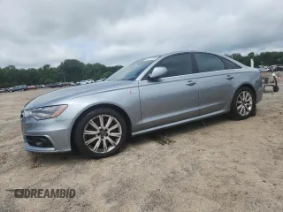 2012 Audi A6 Prestige with VIN WAUJGAFC2CN070787, listed as a Copart auction lot 60617945 with 193,589 mi miles and Salvage title. Bid and sale history available at DreamBid. Image 1.