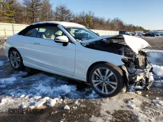 2020 Mercedes-Benz C 300 with VIN W1KWK8EB9LF983961, listed as a Copart auction lot 44420665 with 21,421 mi miles and Salvage Title. Bid and sale history available at DreamBid. Image 4.