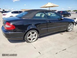 2006 Mercedes-Benz CLK-Class 5.0L with VIN WDBTK75G96T072729, listed as a Copart auction lot 68490514 with 0 mi miles and Clean Title. Bid and sale history available at carsss.com. Image 3.