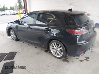 2017 Lexus CT with VIN JTHKD5BH8H2290497, listed as a IAAI auction lot 41934687 with 44,496 mi miles. Bid and sale history available at carsss.com. Image 3.