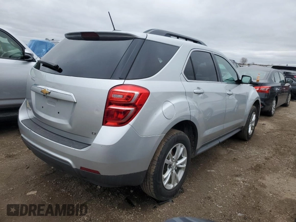 2017 Chevrolet Equinox LT with VIN 2GNALCEK2H1576526, listed as a Copart auction lot 50823835 with 141,974 mi miles and Salvage Title. Bid and sale history available at carsss.com. Image 3.