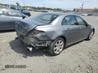 2009 Acura RL Tech Pkg with VIN JH4KB266X9C000169, listed as a Copart auction lot 54623365 with 102,035 mi miles and Salvage Title. Bid and sale history available at carsss.com. Image 3.