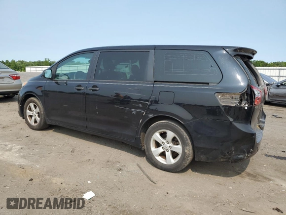 2015 Toyota Sienna L z VIN 5TDZK3DC7FS559722, wystawiony jako Copart lot #59285755 z przebiegiem 104 231 mil mil oraz Szkoda całkowita • Salvage title. Historia ofert i sprzedaży dostępna na DreamBid. Obrazek 2.