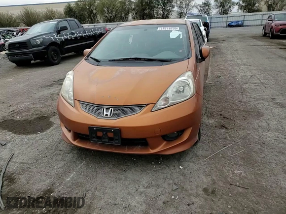 2009 Honda Fit Sport w/Navi with VIN JHMGE88609S006727, listed as a Copart auction lot 48816235 with 152,252 mi miles and Salvage Title. Bid and sale history available at carsss.com. Image 11.