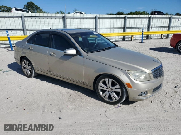 2010 Mercedes-Benz C-Class C 300 Sport with VIN WDDGF5EBXAR118838, listed as a Copart auction lot 50185105 with 146,712 mi miles and Salvage Title. Bid and sale history available at carsss.com. Image 4.