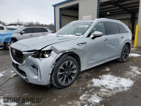 2024 Mazda CX-90 S Premium z VIN JM3KKDHC7R1147911, wystawiony jako Copart lot #83414044 z przebiegiem 11 220 mil mil oraz Szkoda całkowita • Salvage title. Historia ofert i sprzedaży dostępna na DreamBid. Obrazek 1.