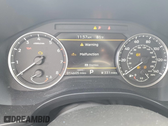 2024 Mitsubishi Outlander ES z VIN JA4J3UA83RZ005171, wystawiony jako Copart lot #57891695 z przebiegiem 14 605 mil mil oraz Nie do naprawy • Non repairable. Historia ofert i sprzedaży dostępna na DreamBid. Obrazek 9.