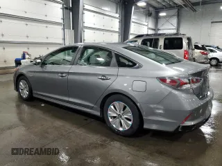 2018 Hyundai Sonata Hybrid SE with VIN KMHE24L37JA082376, listed as a Copart auction lot 76261834 with 97,486 mi miles and Salvage Title. Bid and sale history available at carsss.com. Image 2.